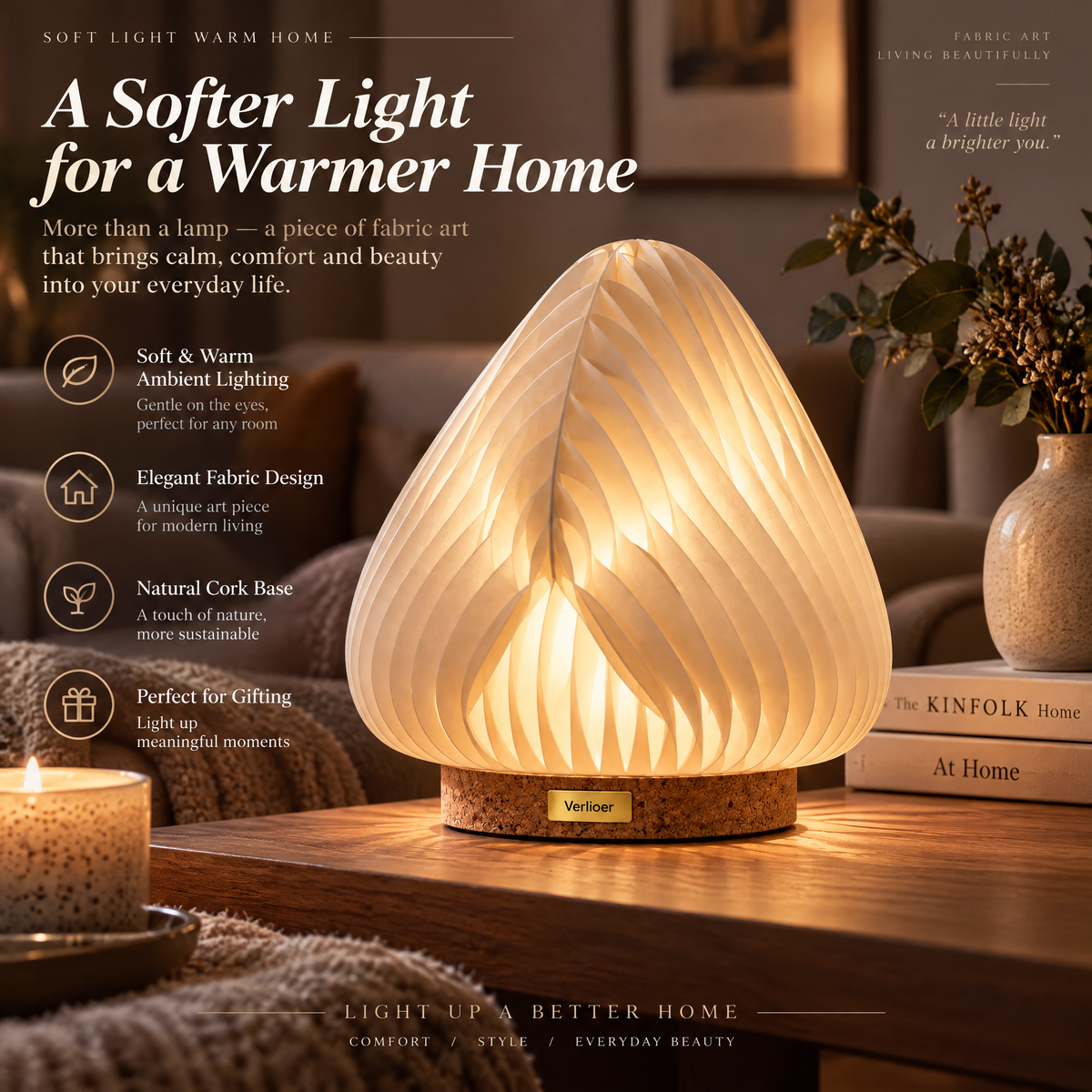 Verlioer™ PaperVeil Folded Lantern product highlights