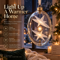 Verlioer™ DriftOrbit Glass Ornament