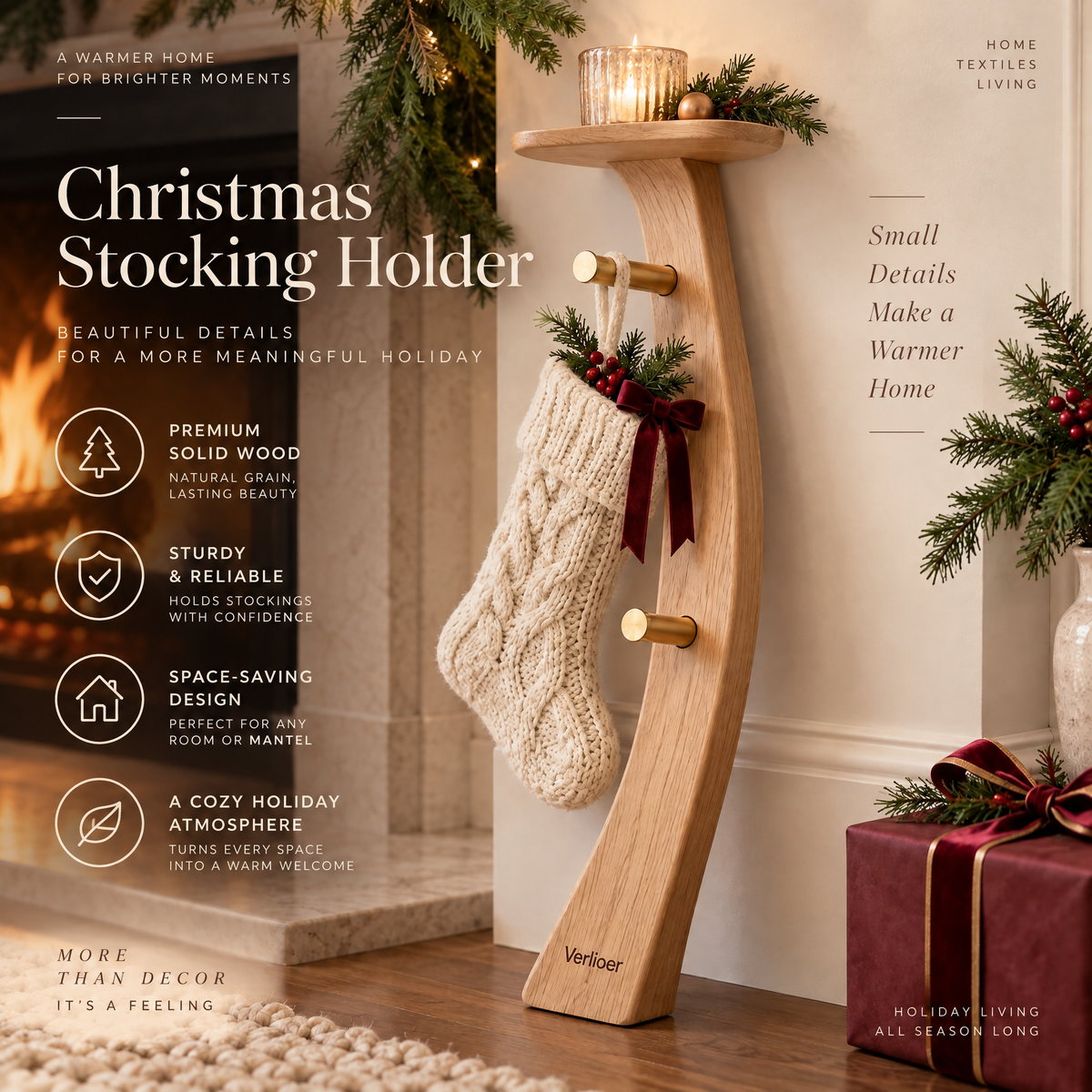 Verlioer™ HearthCurve Stocking Rail